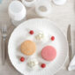 Assiette de Présentation Blanche Flora