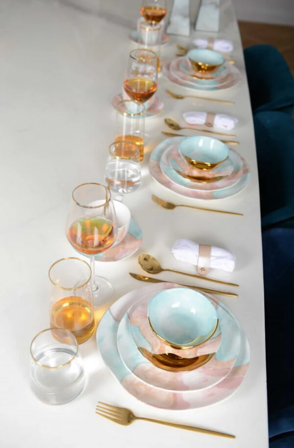 Assiettes Plates Treasure Mine (Lot de 6)