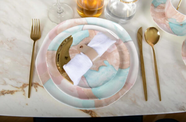 Assiettes Plates Treasure Mine (Lot de 6)