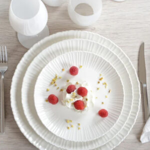 Assiettes à Dessert Flora 21.2×21.3×2 cm (lot de 6)