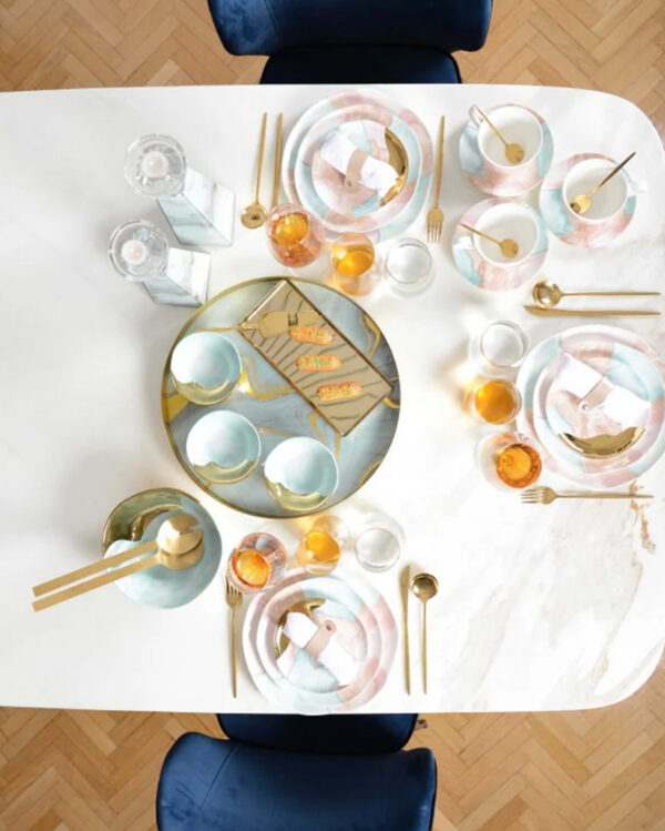 Assiettes à Pain Treasure Mine (Lot de 6)