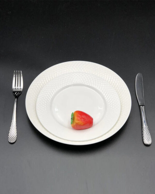 Service de Table en Porcelaine Fine Julia - 24 Pièces