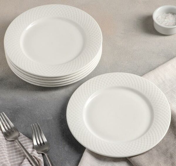 Service de Table en Porcelaine Fine Julia - 24 Pièces