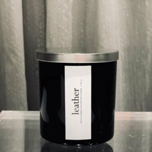 Bougie Parfumée Élégance - Verre Ambré