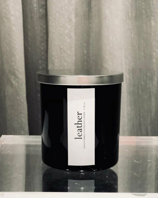 Bougie Parfumée Élégance - Verre Ambré