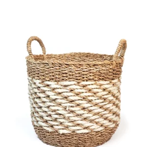 Panier Naturel Ula en Jute & Seagrass